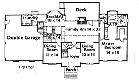 First Floor plan